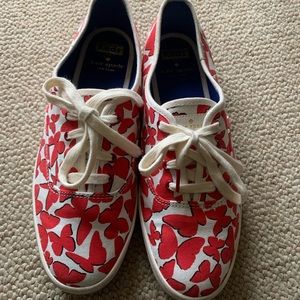 Kate spade butterfly keds